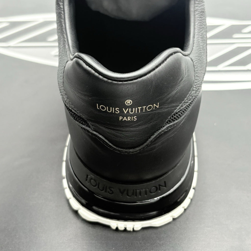 Size 9.5 LV (10.5-11 US) Louis Vuitton Run Away ' Black White ' | GOOD CONDITION