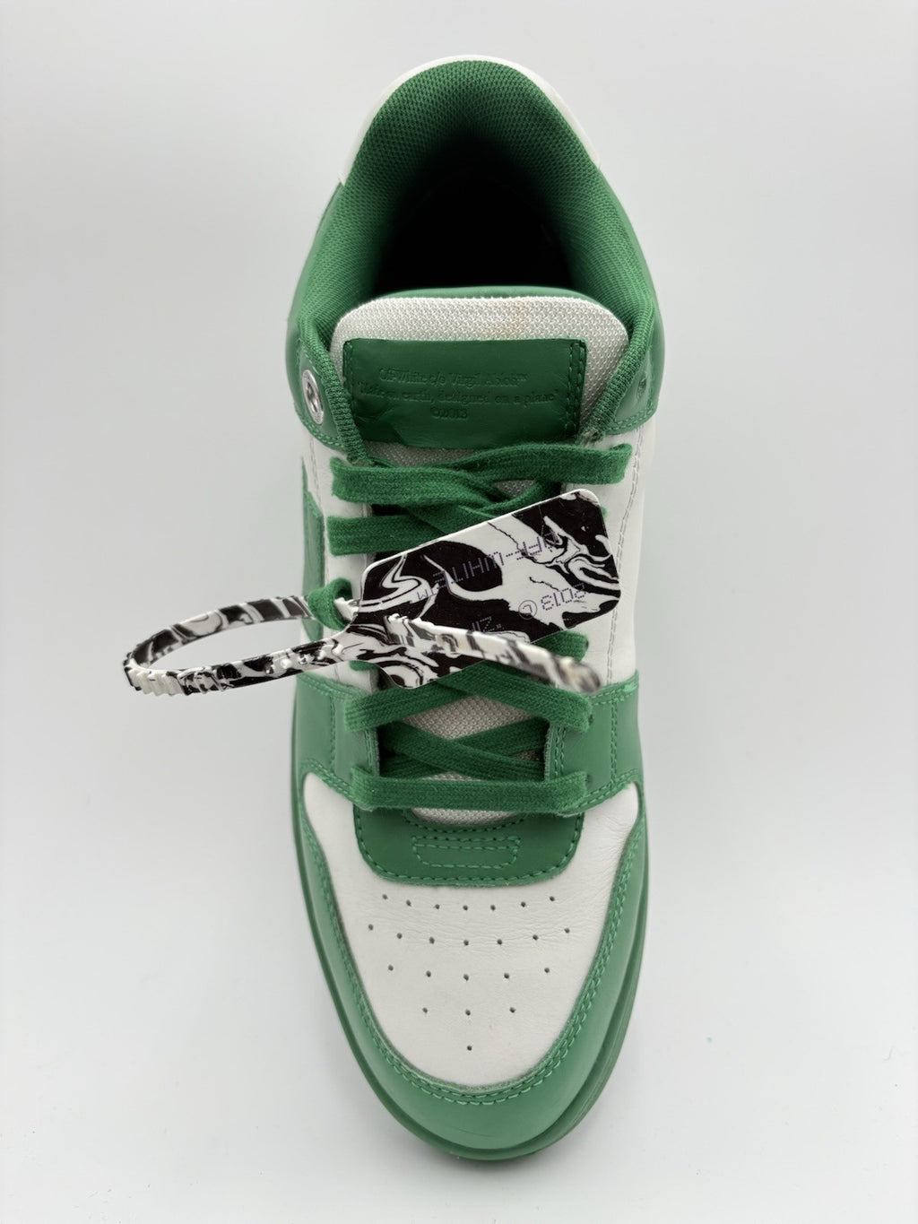 Size 42 (9 US) Off-White Out of Office ' Green White ' | GREAT CONDITION!