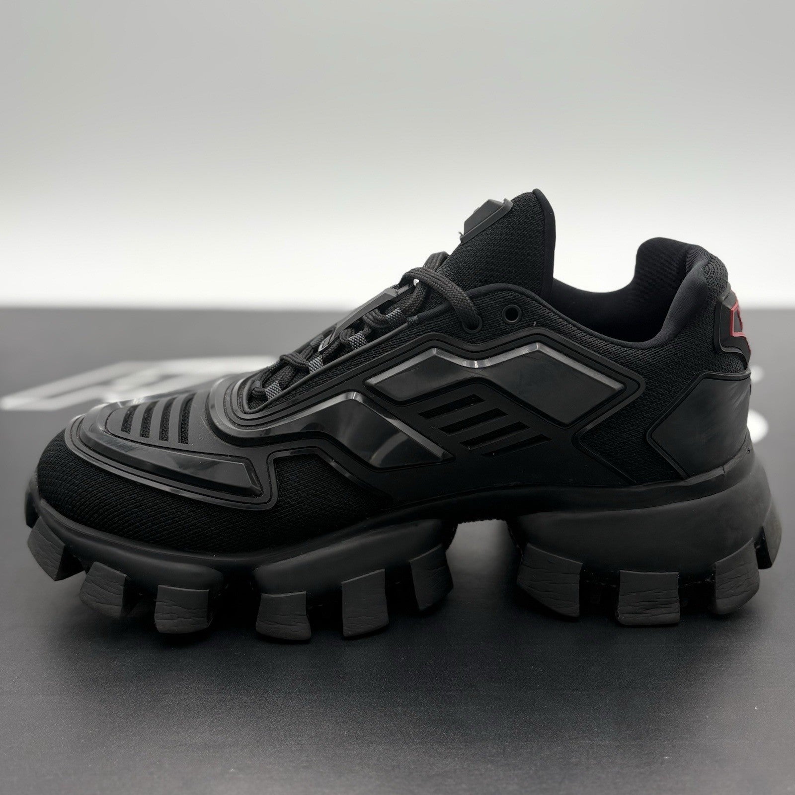 Size 7 UK (8 US) - Prada Cloudbust Thunder ' Black ' | GREAT CONDITION!