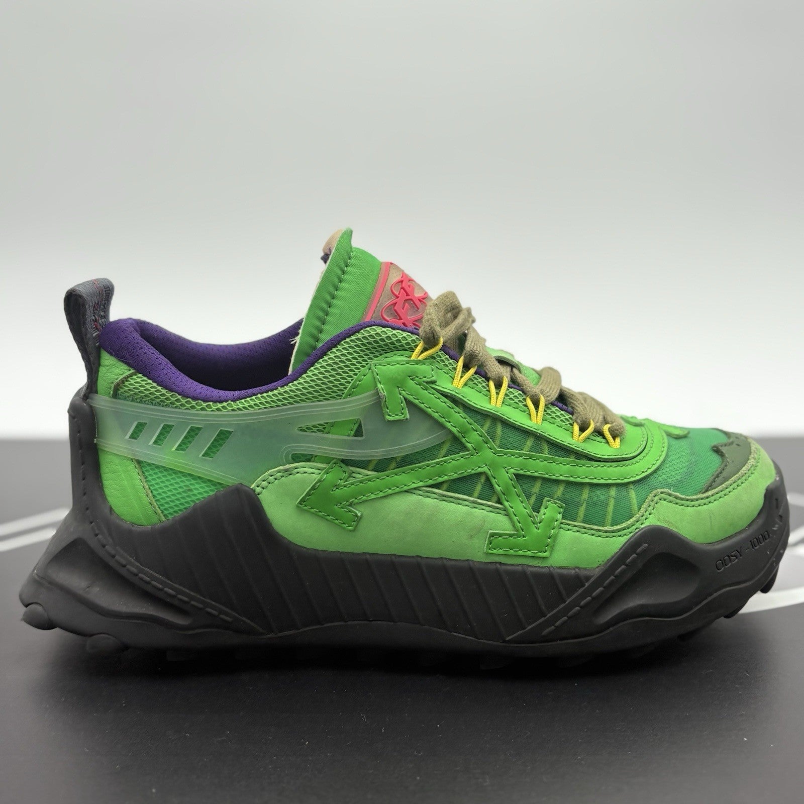 Size 42 (9 US) Off-White Odsy-1000 ' Green ' | GREAT CONDITION!