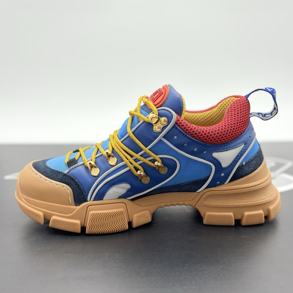 Size 7 G (7.5 US) - Gucci Flashtrek ' Blue Gum ' | GREAT CONDITION!