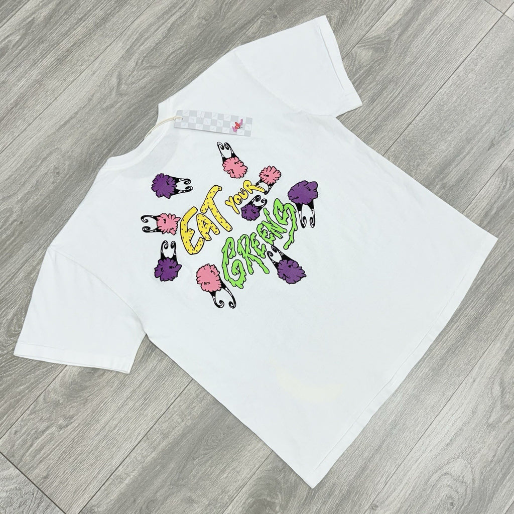 Size M - Anti Promo Eat Your Greens T-Shirt ' White ' | BRAND NEW!