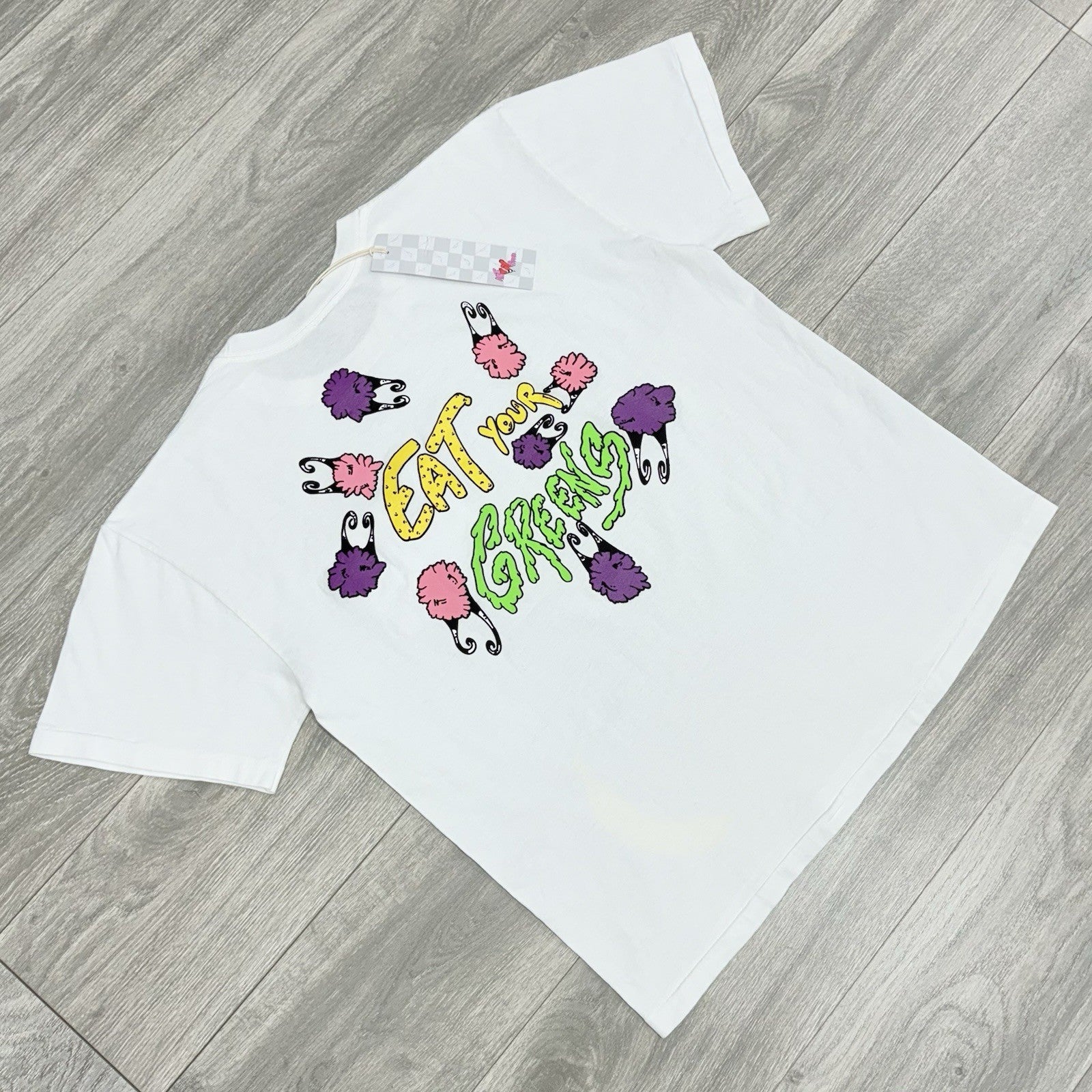 Size M - Anti Promo Eat Your Greens T-Shirt ' White ' | BRAND NEW!