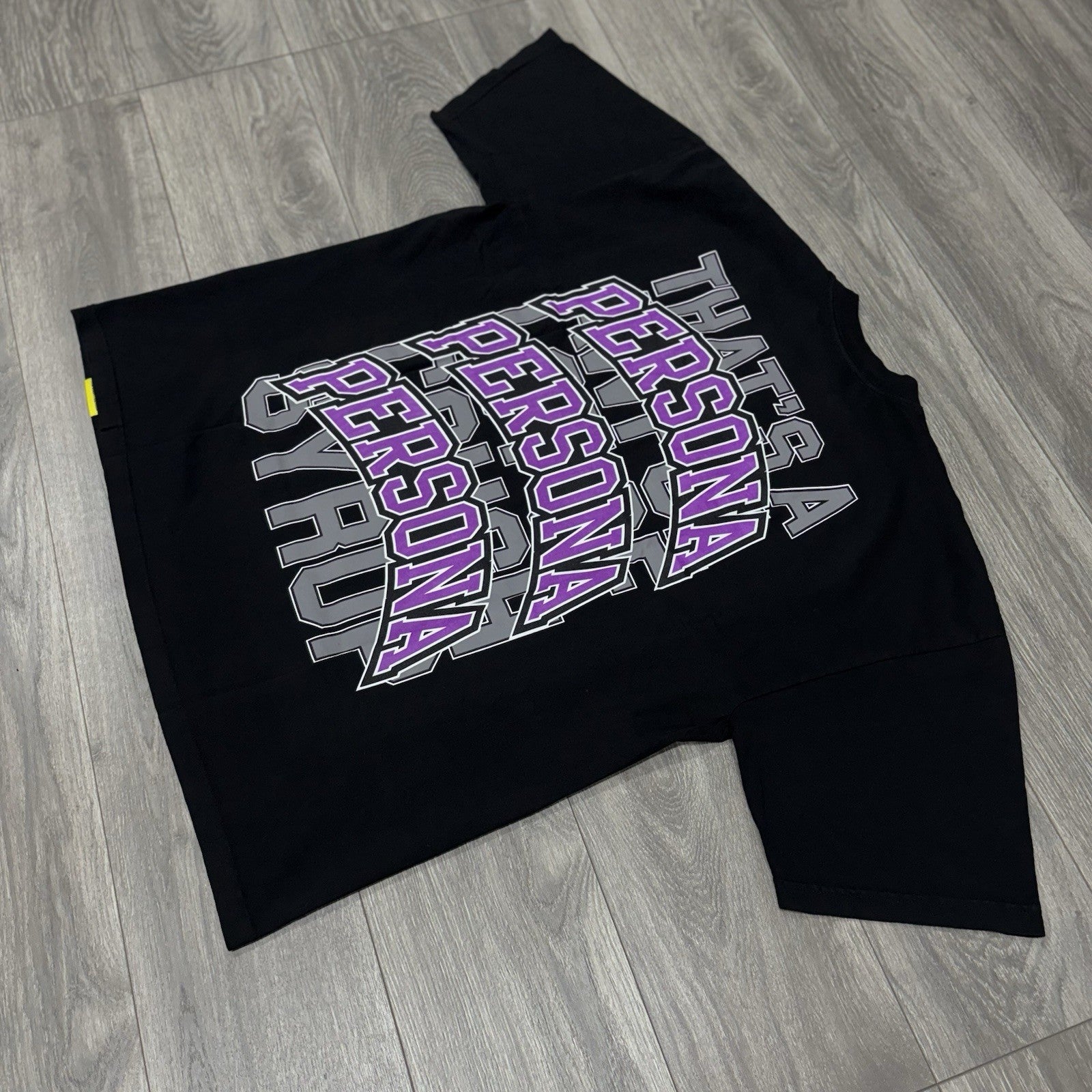 Size XXL - That’s A Awful Lot Of Cough Syrup X Persona T-Shirt ' Black ' | NEW!