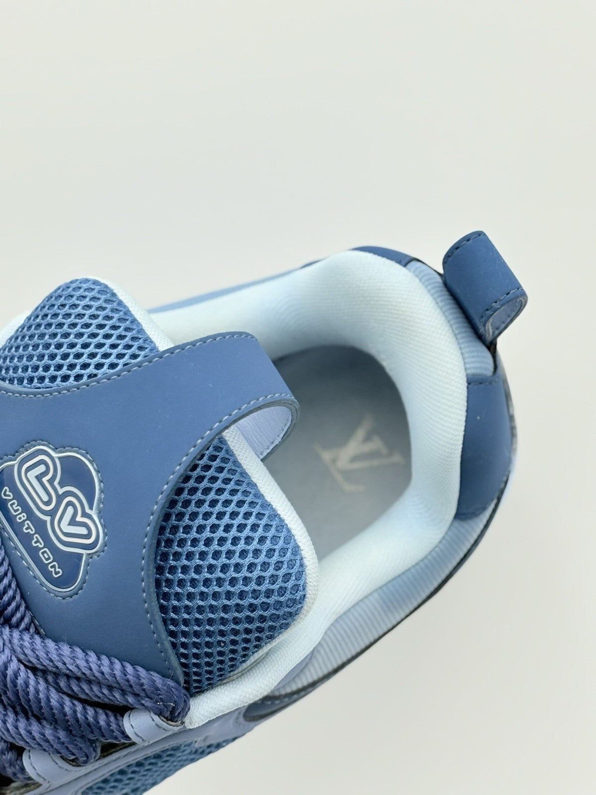 Size 9 LV (10-10.5 US) Louis Vuitton Skate ' Blue Light Blue ' | SUPER CLEAN!