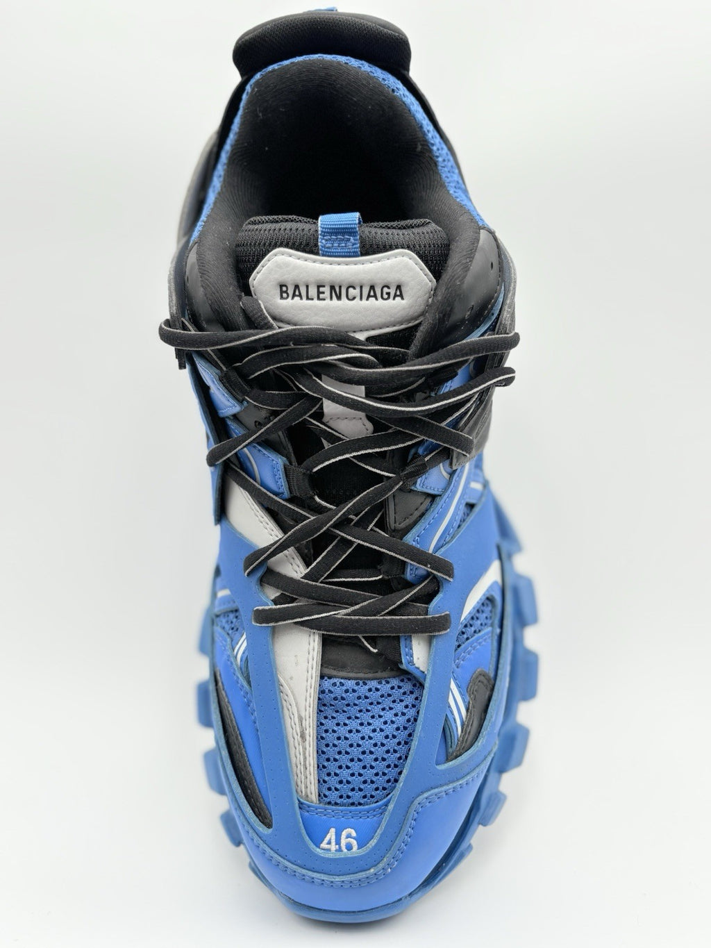 Size 46 (13 US) - Balenciaga Track Sneaker ' Blue Black ' | SUPER CLEAN!