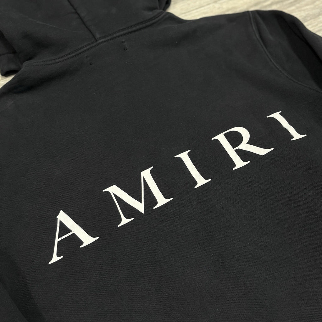 Size M - Amiri Core Logo Hoodie ' Black ' | GREAT CONDITION!