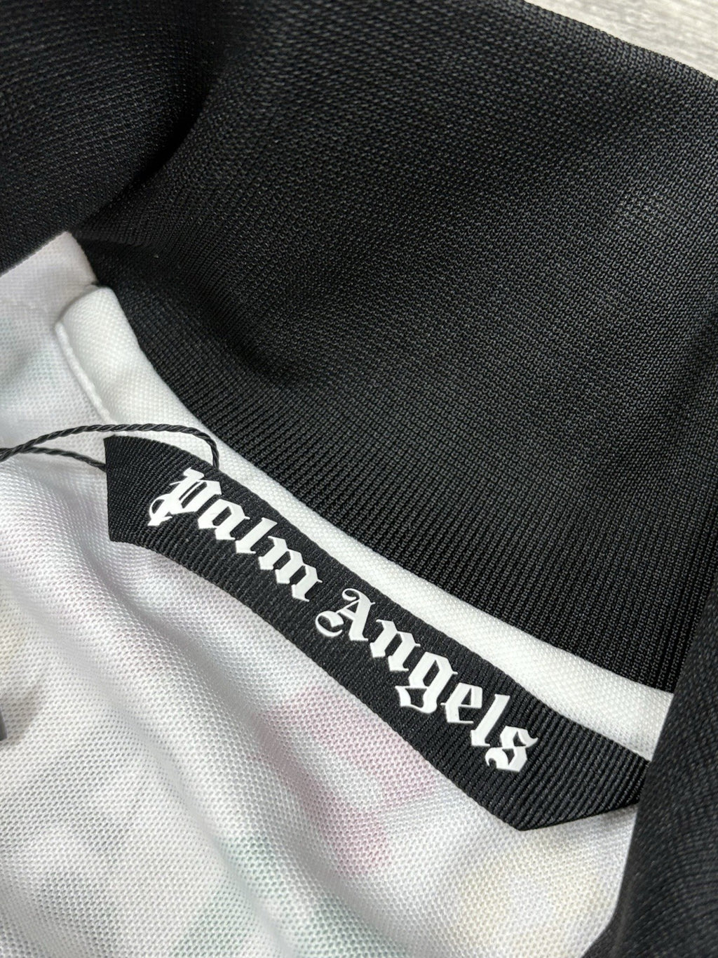 Size Medium - Palm Angels Logo Track Jacket ' White Multi Color ' | EXCELLENT!