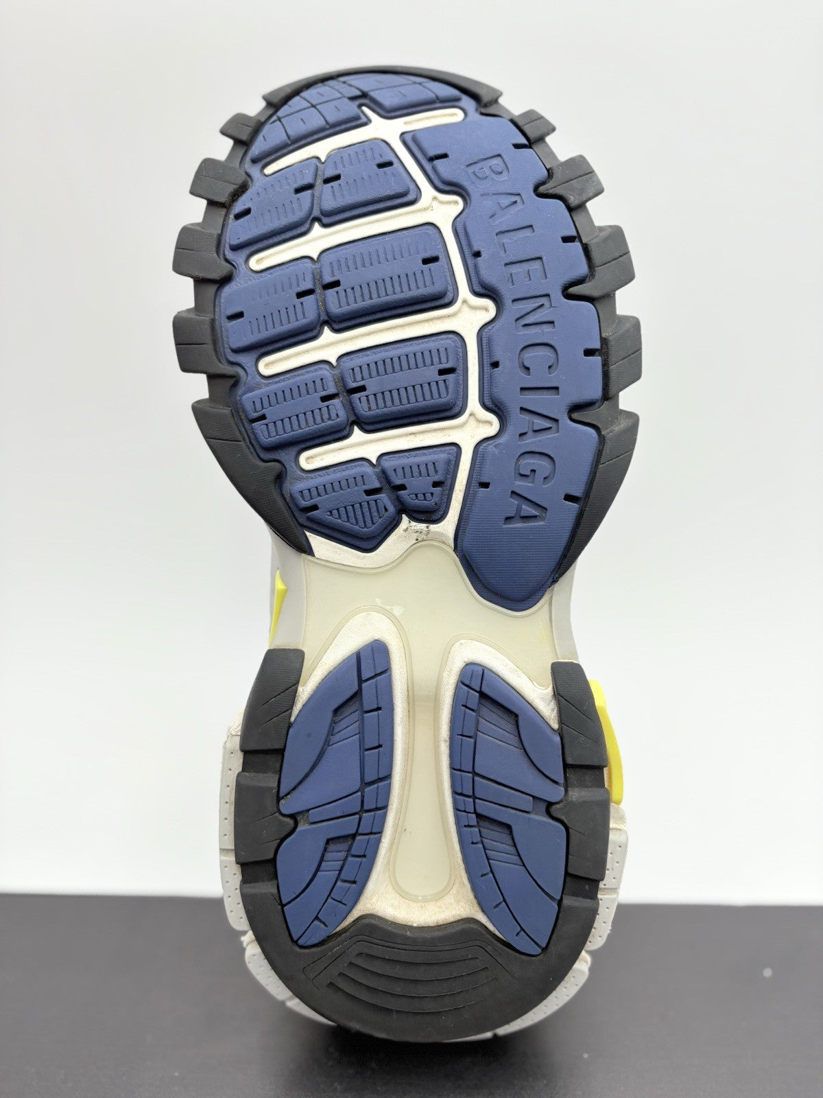 Size 41 (8 US) - Balenciaga Track ' Grey Navy Yellow ' | GREAT CONDITION!
