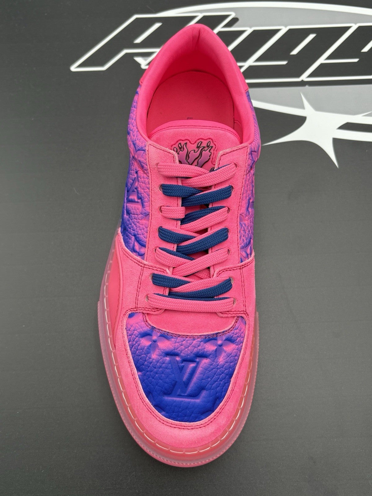 Size 7 LV (8-8.5 US) Louis Vuitton Ollie Richelieu ' Pink ' | ONLY TRIED ON!