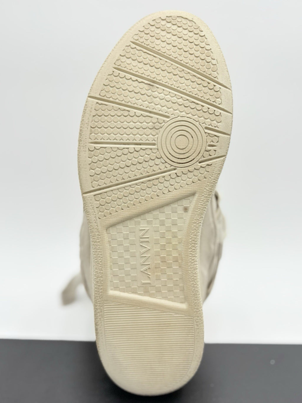 Size 46 (13 US) Lanvin Curb Sneaker ' Monochrome Peach ' | GOOD CONDITION!