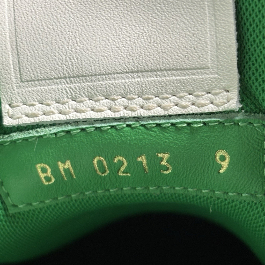 Size 9 LV (10-10.5 US) - Louis Vuitton Trainer ' White Green ' | ONLY WORN 1-3x
