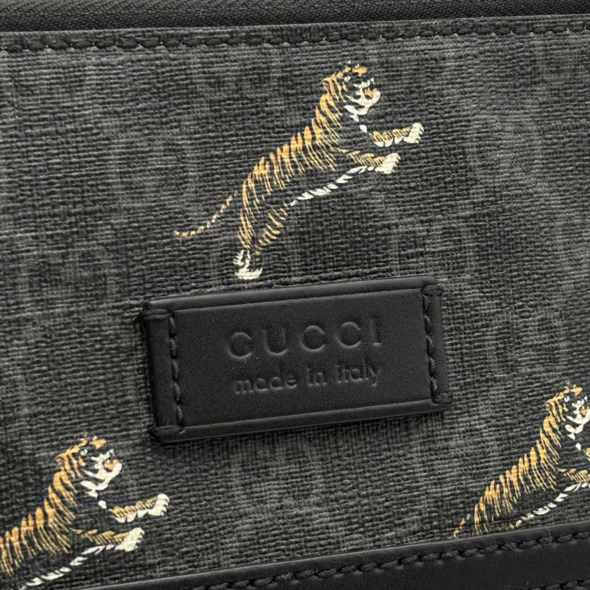 Bestiary GG Supreme Tigers Messenger Bag Black Grey — photo 4