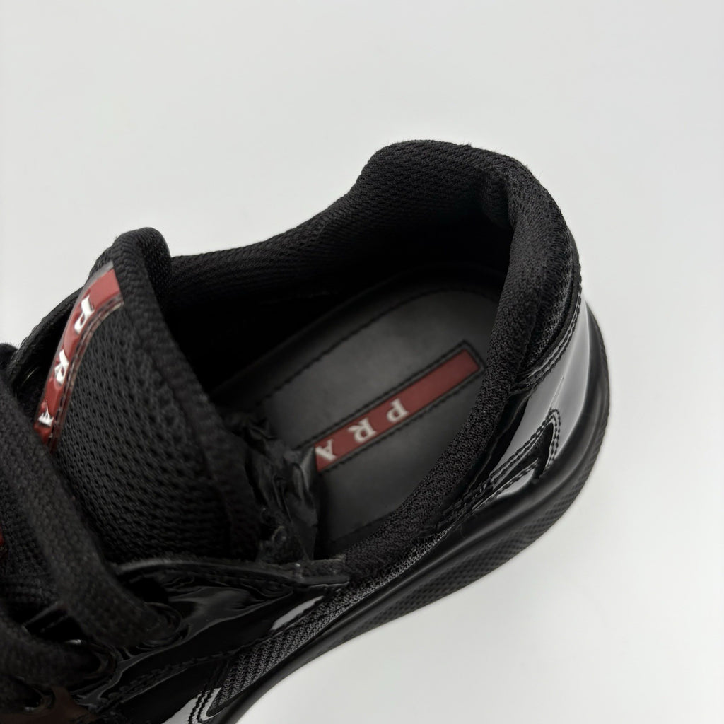 Size 5.5 UK (7.5 US) Prada Americas Cup ' Black ' | GOOD CONDITION!