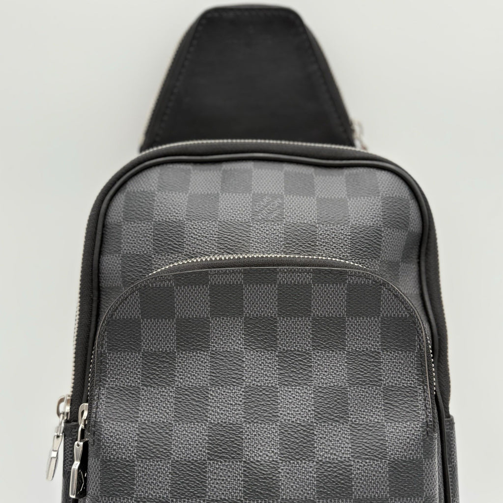 Louis Vuitton Sling Bag Damier Graphite Canvas ' Black ' | SUPER CLEAN!