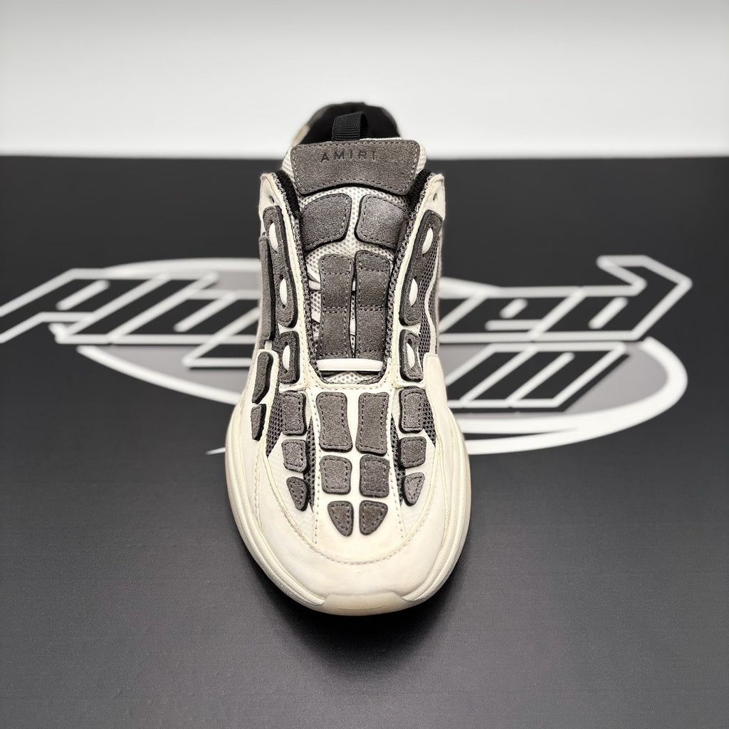 Size 42 (9 US) Amiri Bone Runner ' White, Beige, Grey ' | GOOD CONDITION!