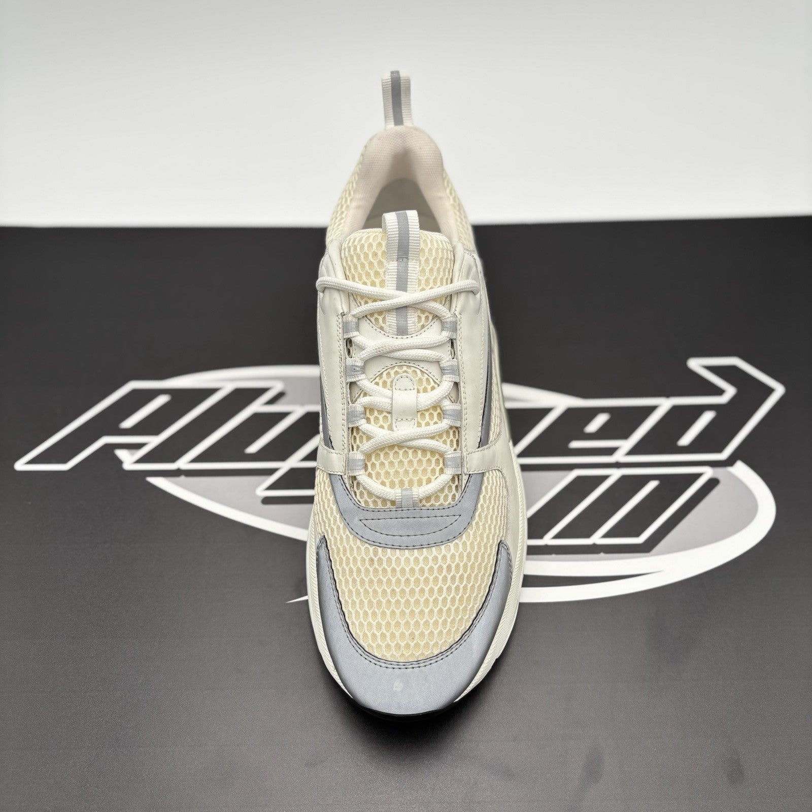 Size 45 (12 US) - Dior B22 Sneaker ' White Reflective ' | GREAT CONDITION!