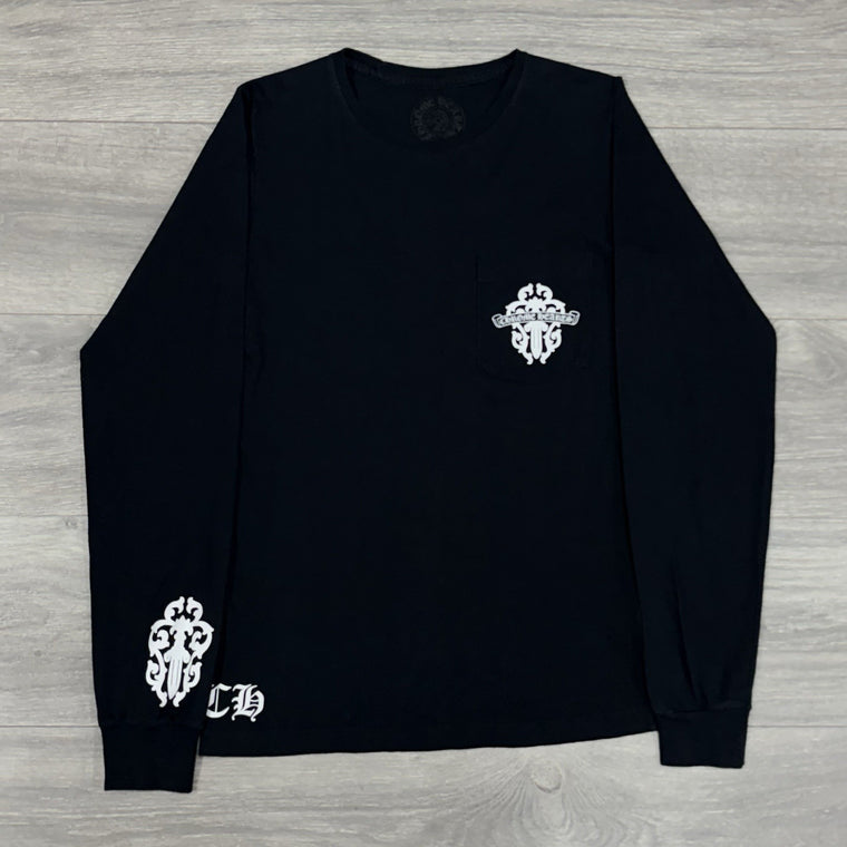 Dagger & Vine Spine Long Sleeve Black — photo 6