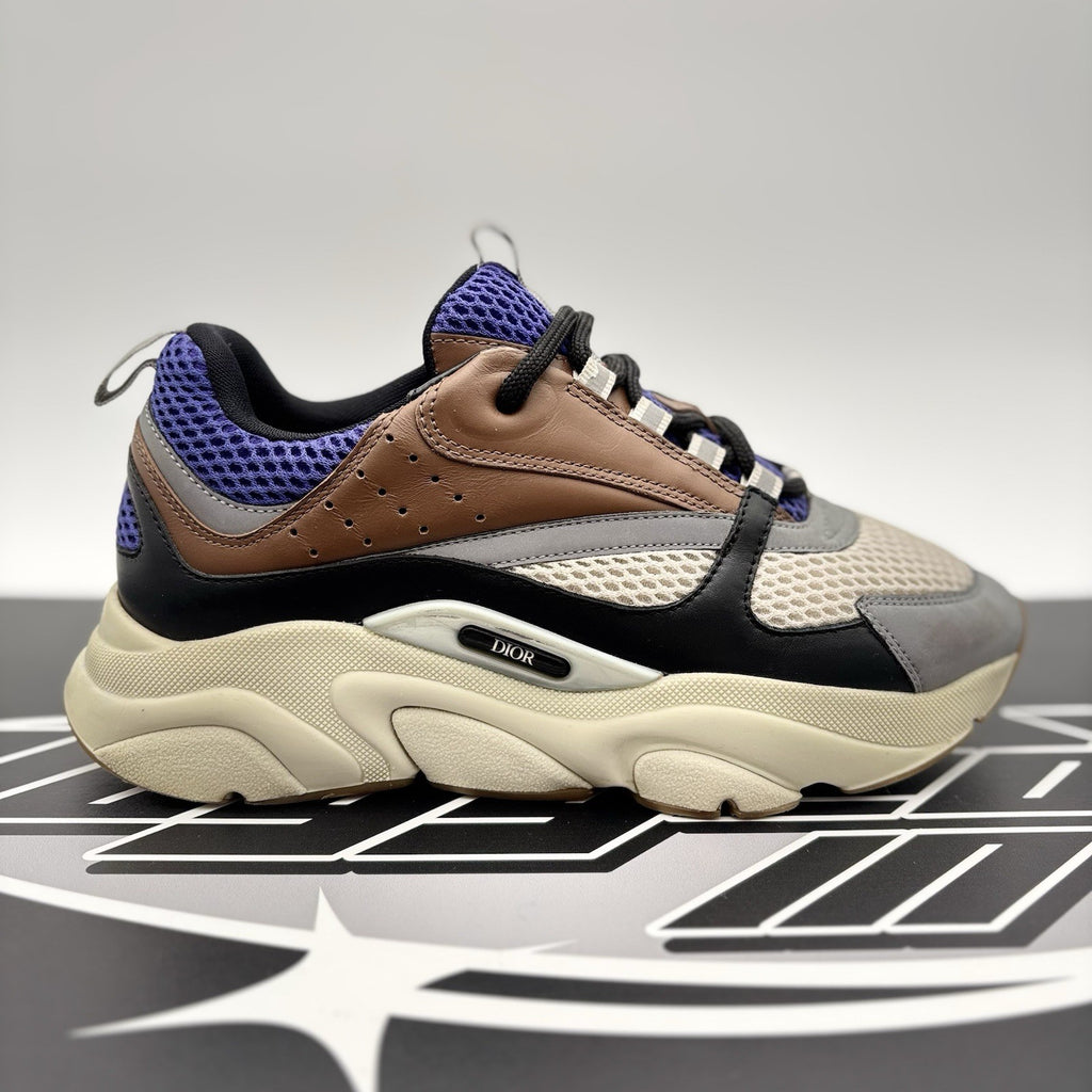 Size 40 (US 7) - Dior B22 Sneaker ‘ Coffee/Violet ‘ | GREAT CONDITION!