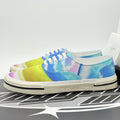 Size 45 (12 US) - Celine Canvas Print Low Sneaker ' Tie Dye ' | NEW!