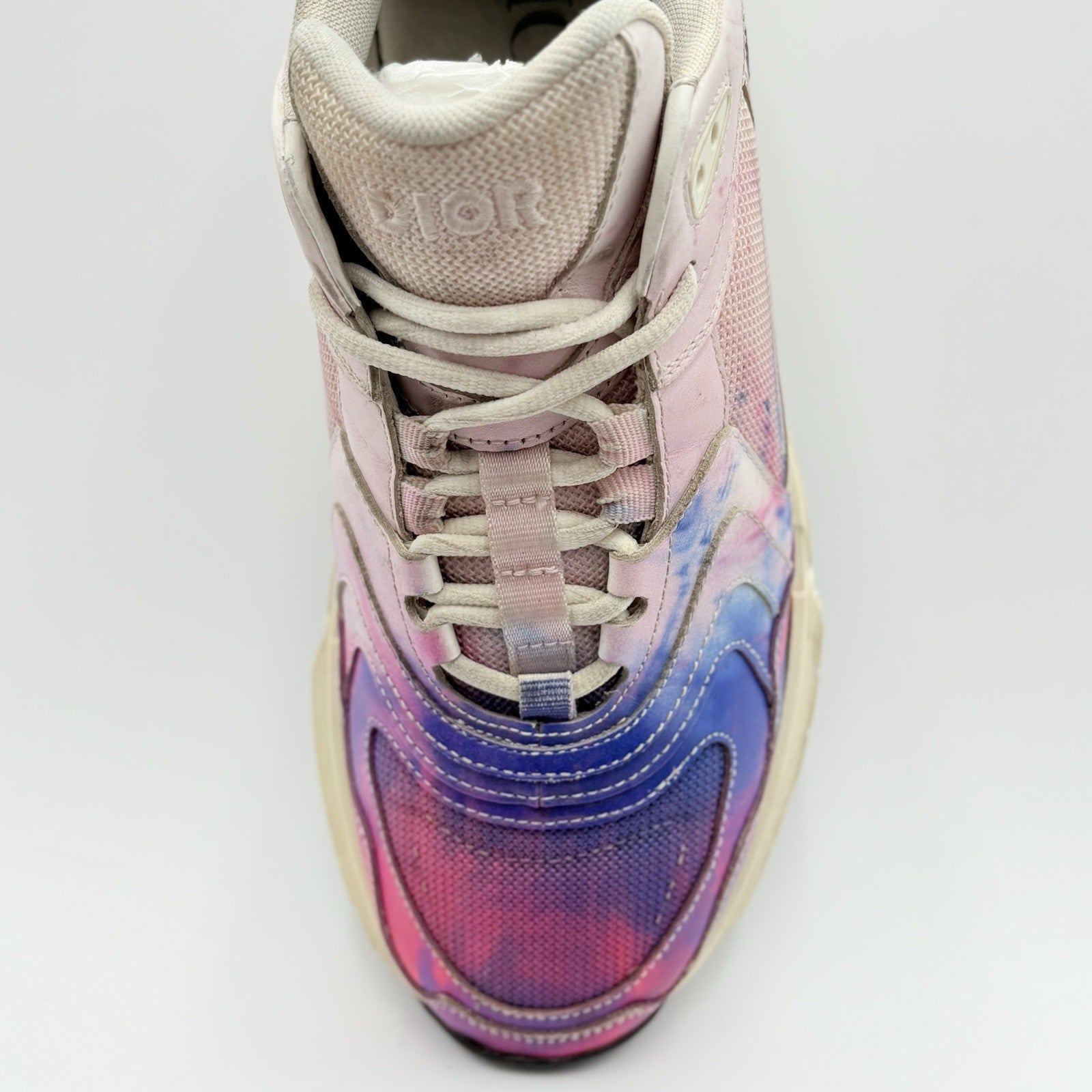 Size 40 (7 US) - Christian Dior CD1 ' Tie Dye Pink Blue '