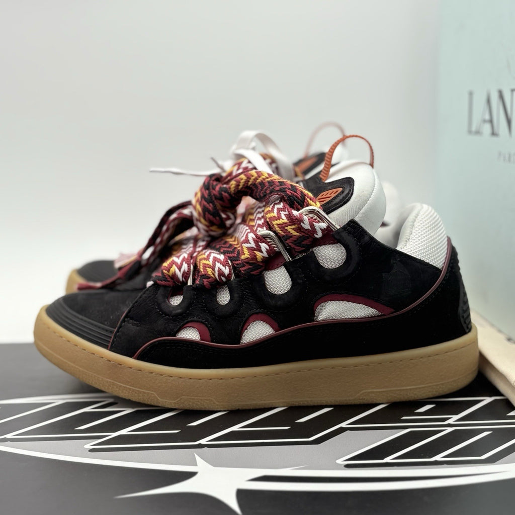 Size 41 (8 US) - Lanvin Curb Sneaker ' Black Honey ' | EXCELLENT CONDITION!