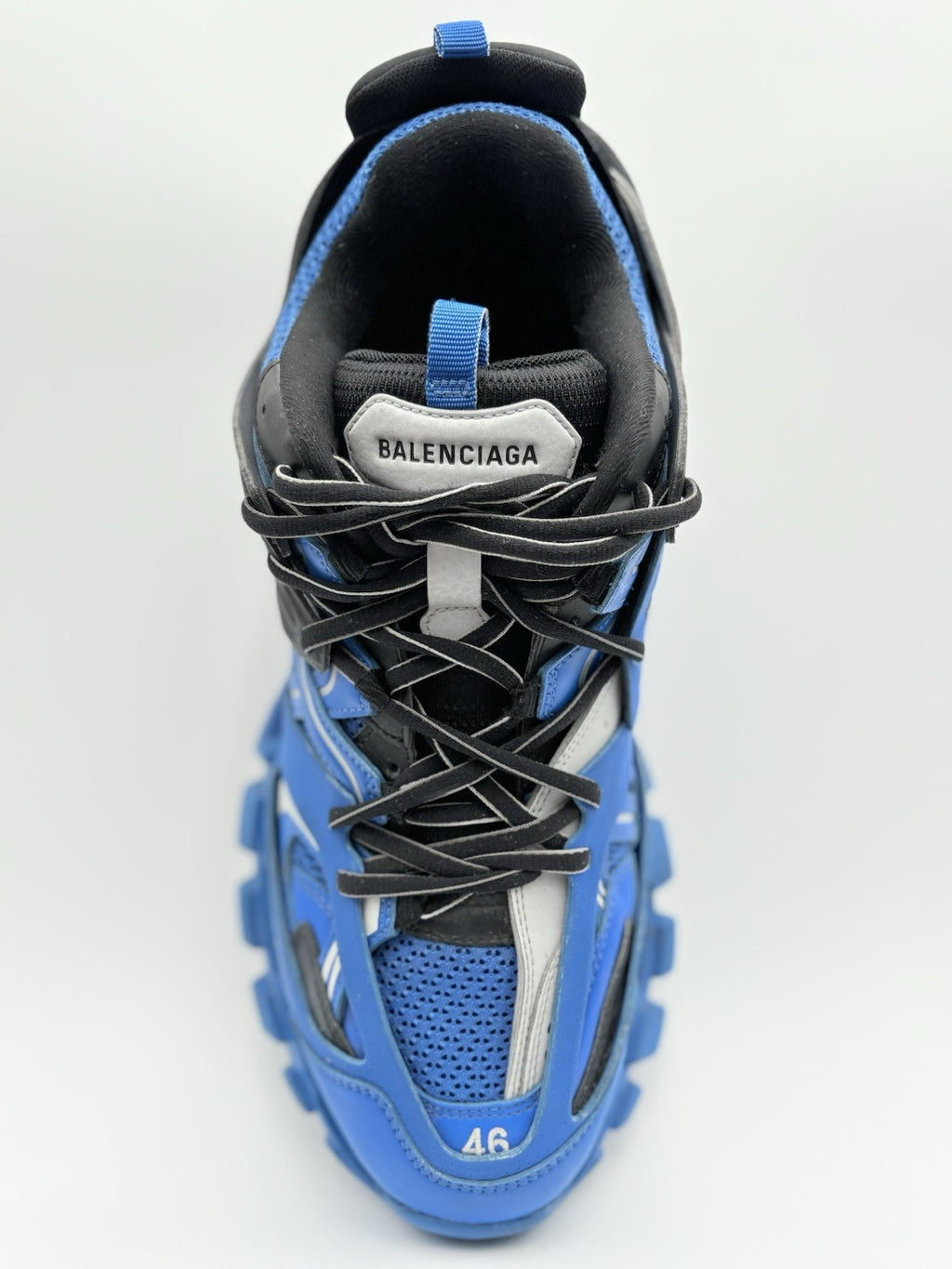 Size 46 (13 US) - Balenciaga Track Sneaker ' Blue Black ' | SUPER CLEAN!