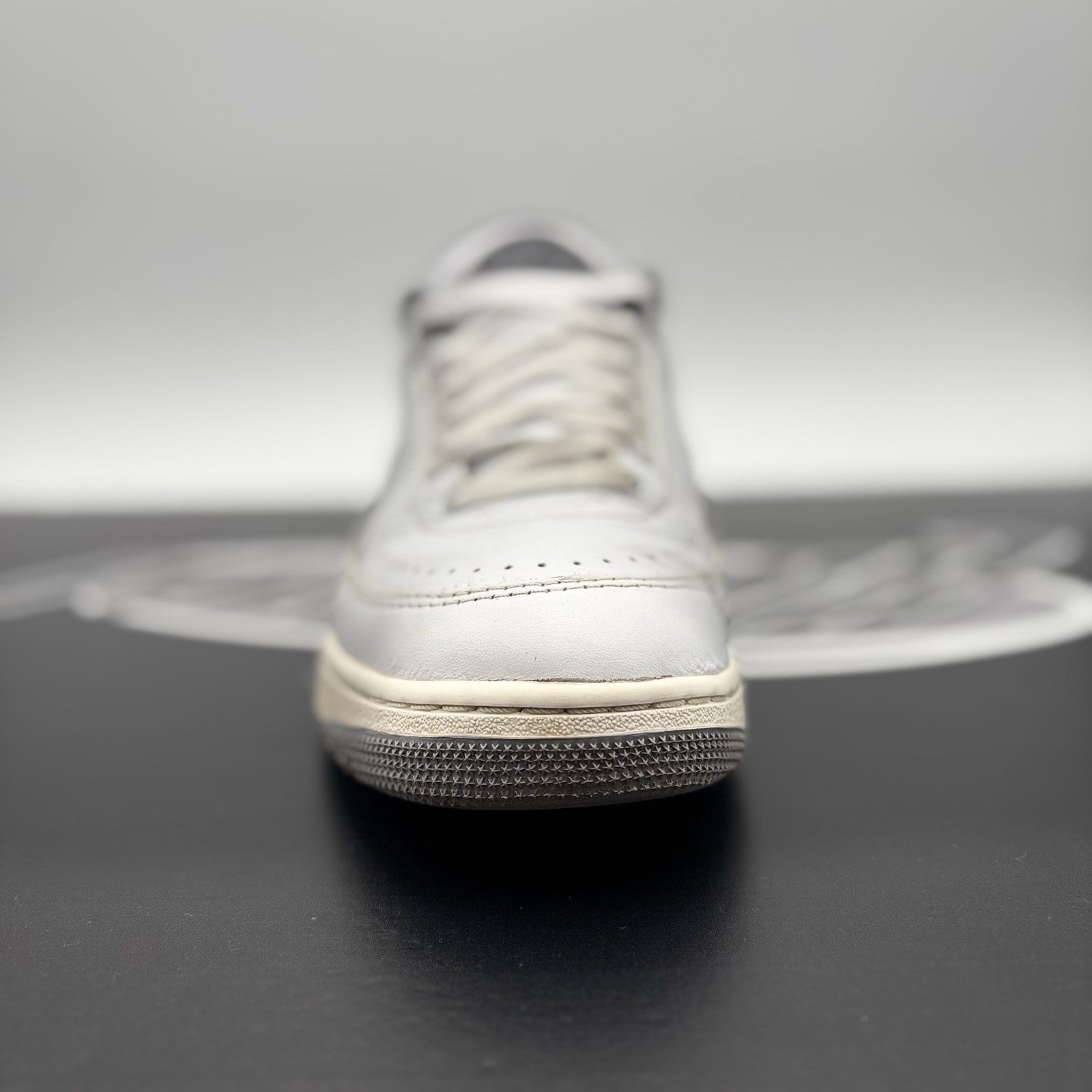 Size 11 - Air Jordan 2 Low ' White Black ' | GOOD CONDITION!