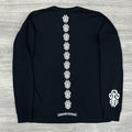 Size S - Chrome Hearts Dagger & Vine Spine Long Sleeve ' Black ' | SUPER CLEAN!