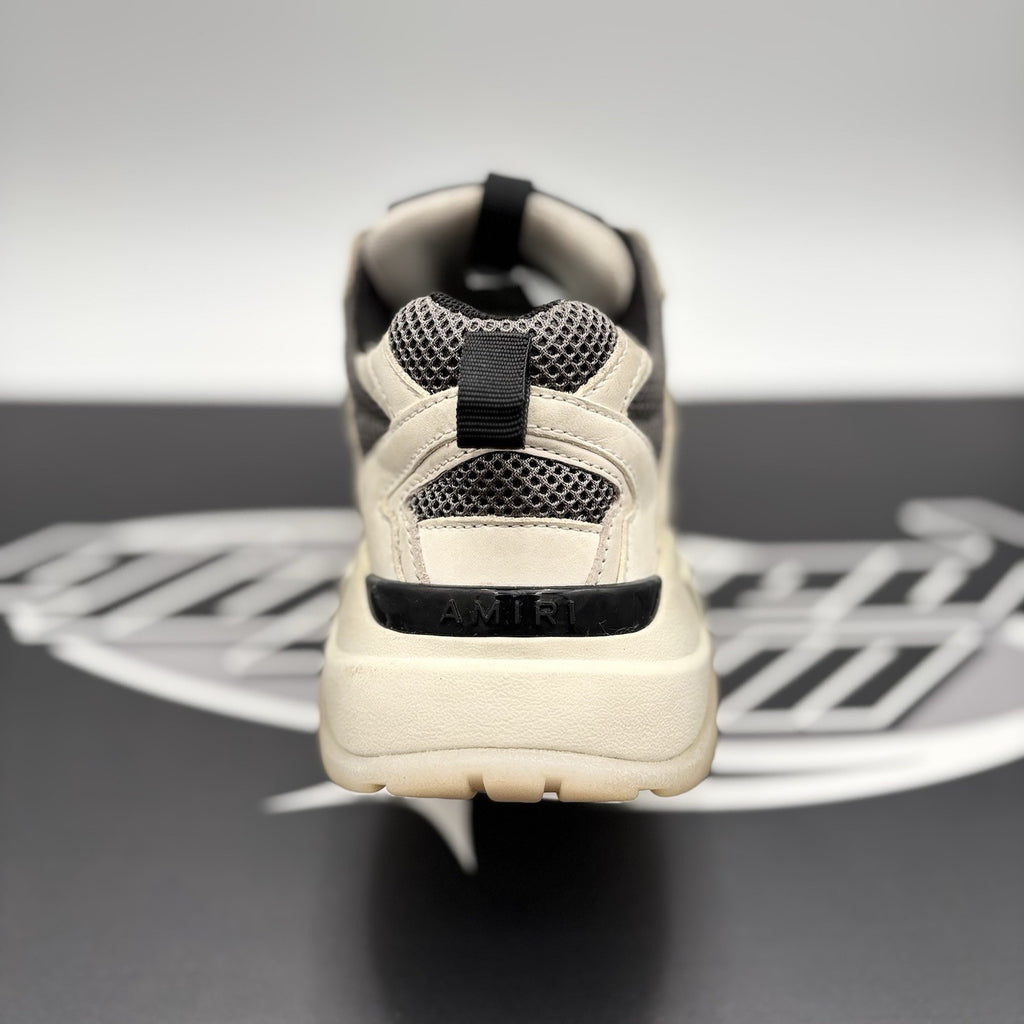 Size 42 (9 US) Amiri Bone Runner ' White, Beige, Grey ' | GOOD CONDITION!