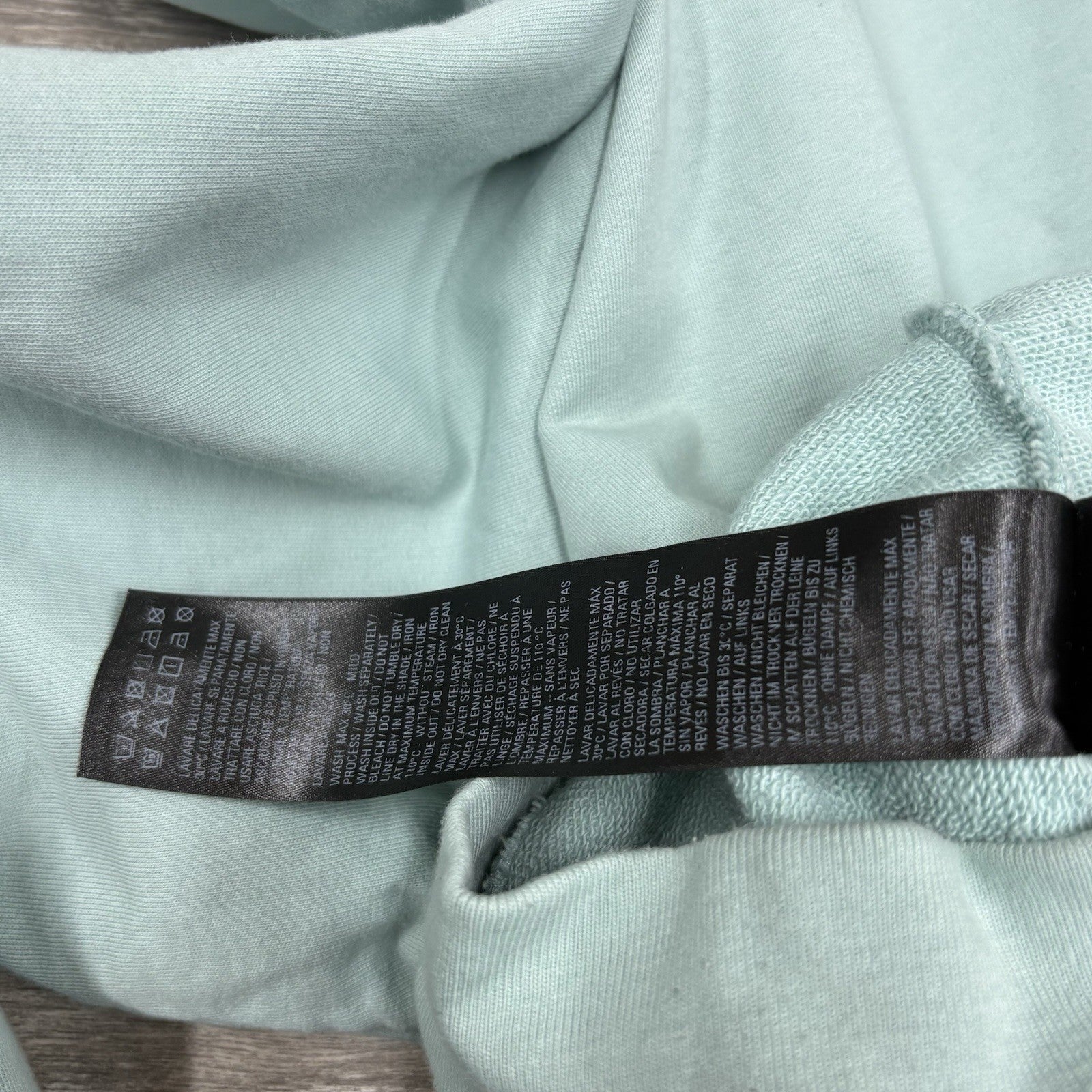 Size Medium - Balenciaga Embroidered BB Icon Logo Hoodie ' Blue ' | GOOD COND!
