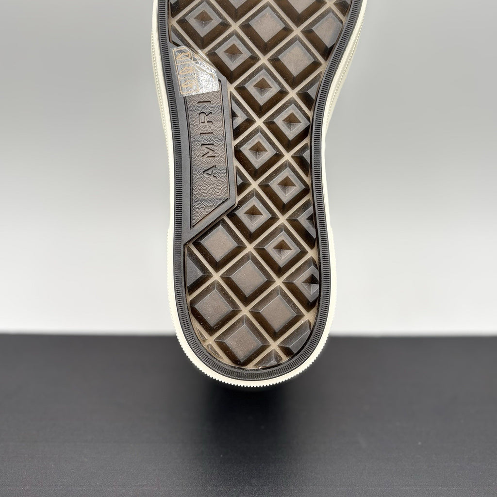 Size 43 (10US) Amiri Court Low ' White Leopard ' | Excellent!