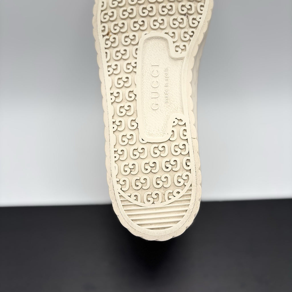 Size 10.5 G (11 US) - Gucci Monogram Jumbo GG High ‘ New Lace Tortuga ‘ | GREAT!