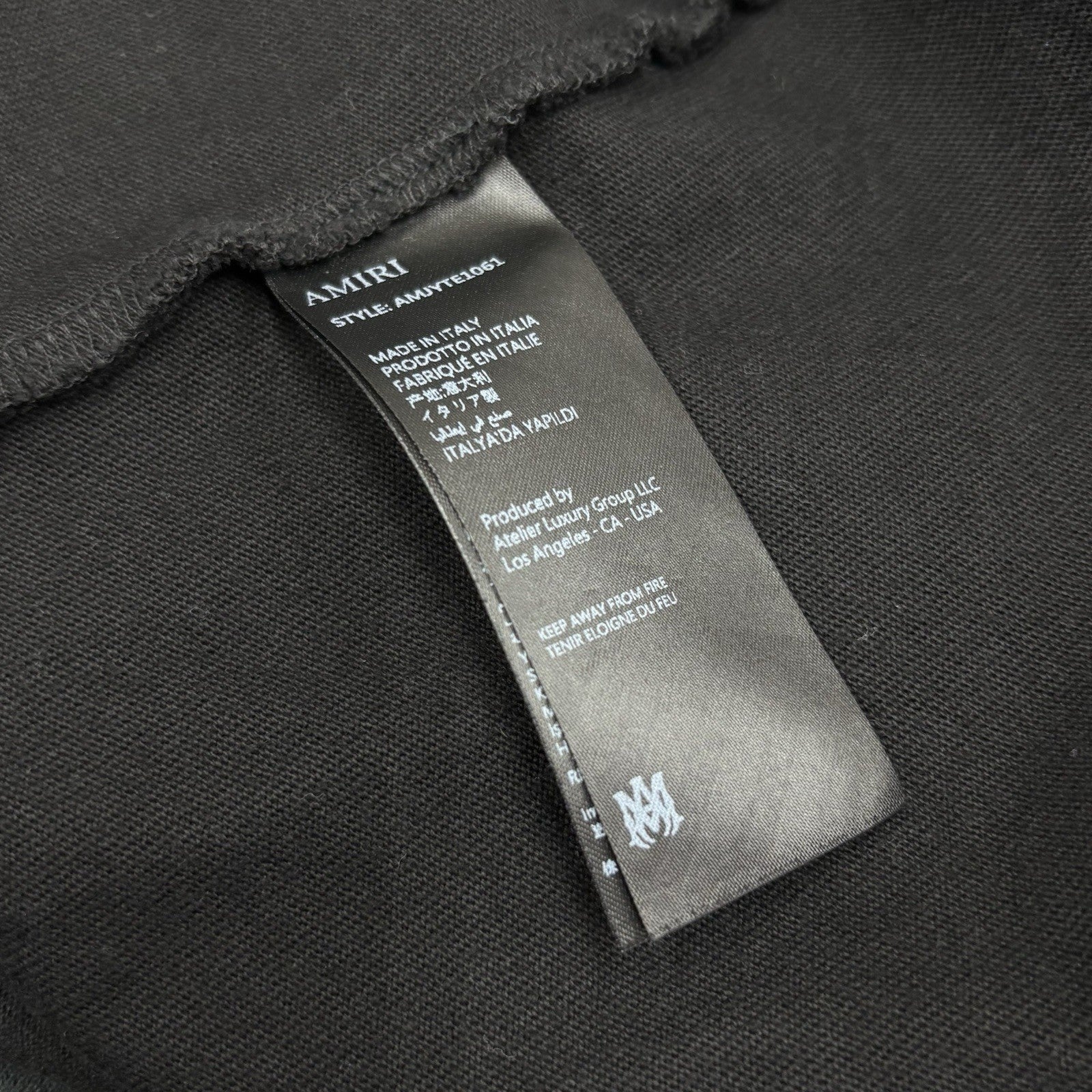 Size XL - Amiri MA T-Shirt ' Black ' | GOOD CONDITION!
