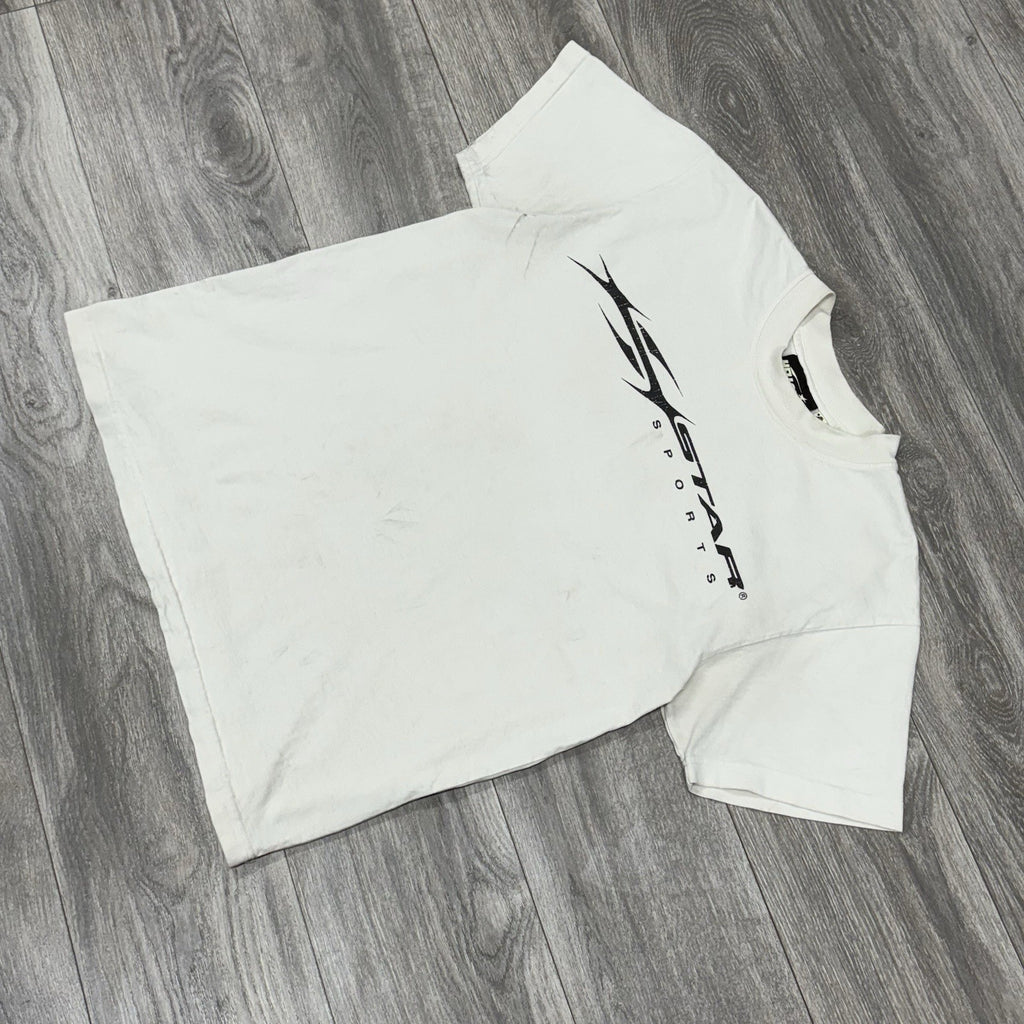 Size Small - Hellstar Classic T-Shirt Athlete Exclusive ' White Black '