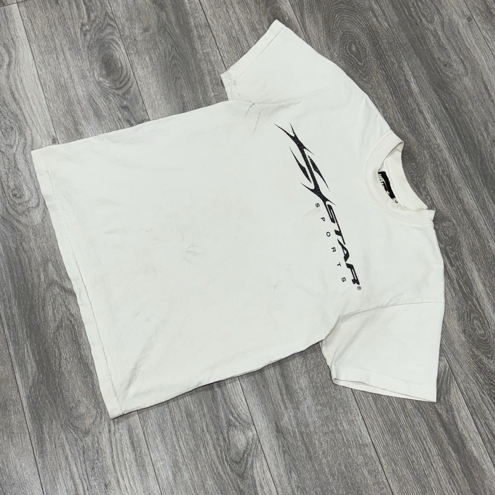 Size Small - Hellstar Classic T-Shirt Athlete Exclusive ' White Black '