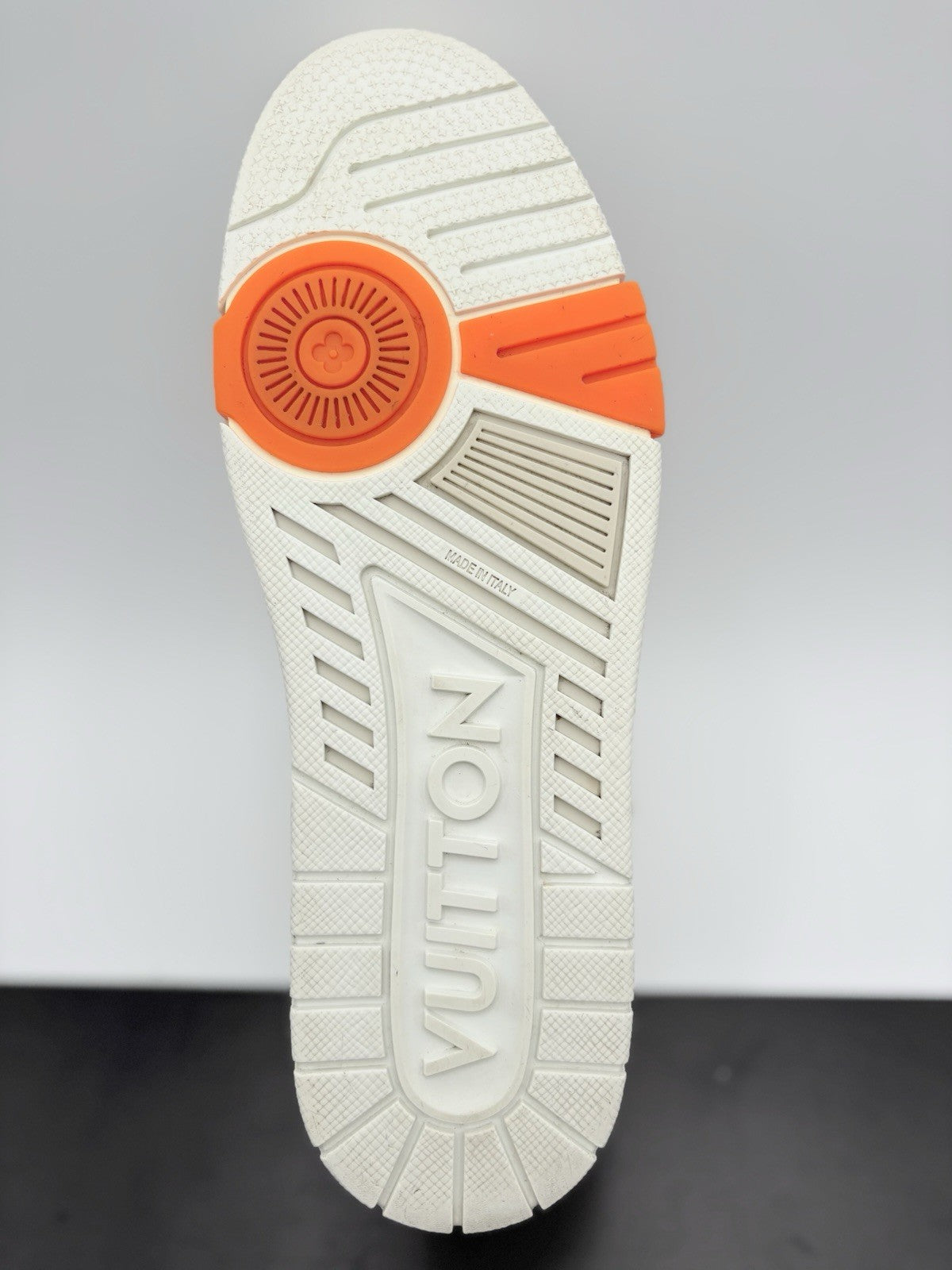 Size 9.5 LV (10.5-11 US) Louis Vuitton Trainer High Top ' Grey ' | GREAT COND!