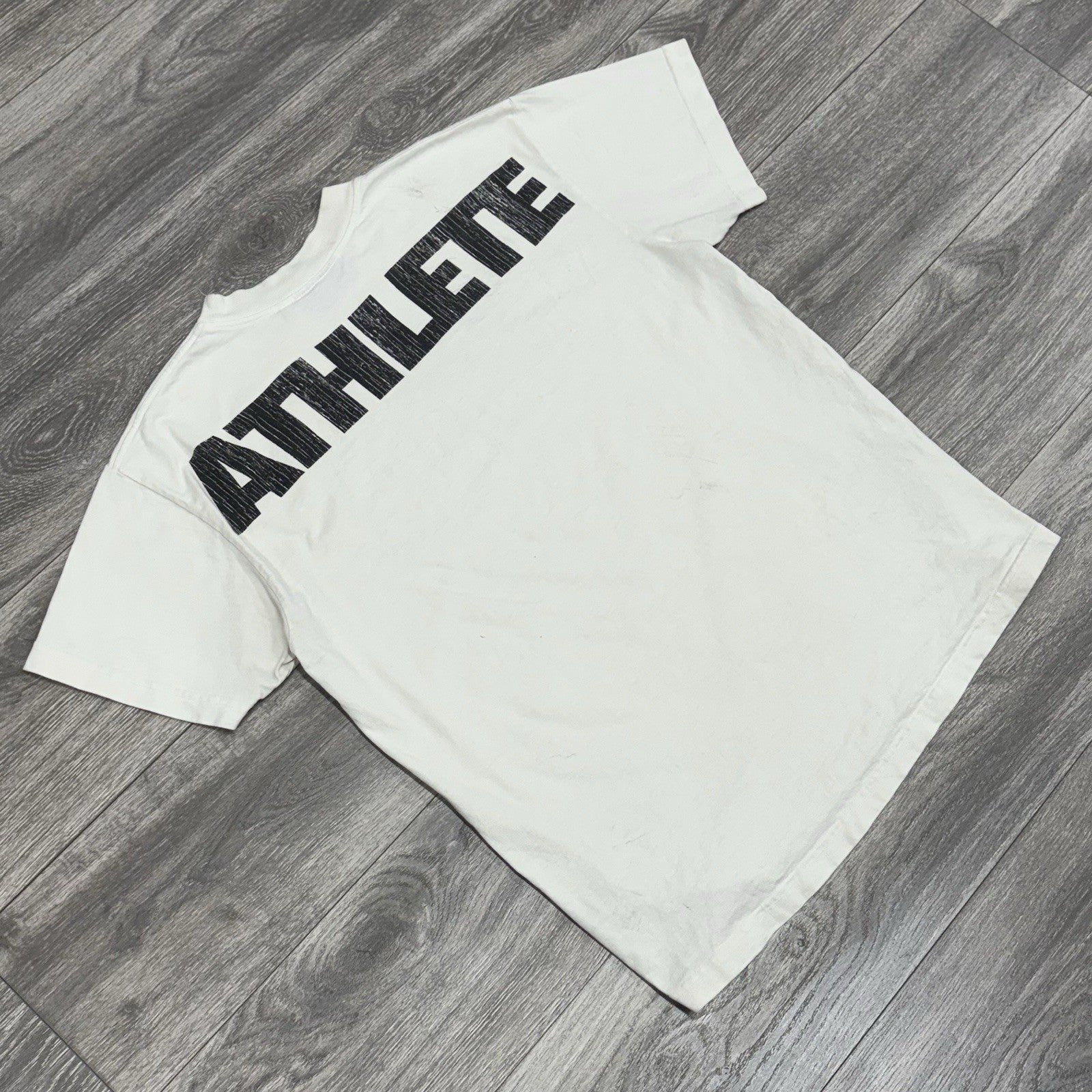 Size Small - Hellstar Classic T-Shirt Athlete Exclusive ' White Black '