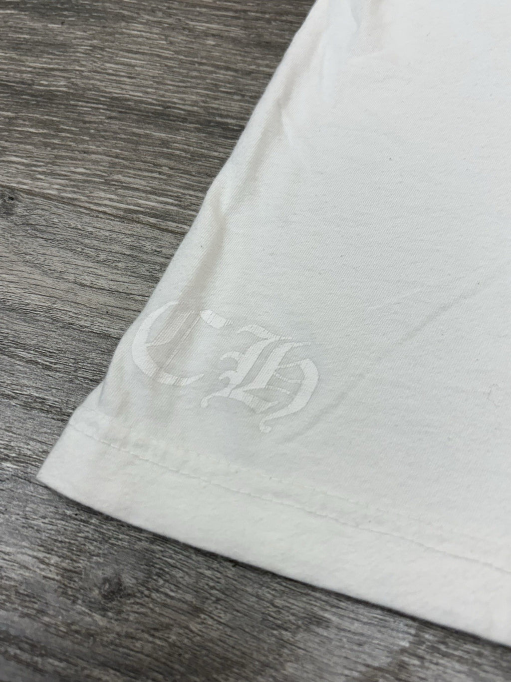 Size Medium - Chrome Hearts Tokyo Exclusive Scroll Label T- Shirt ' White '