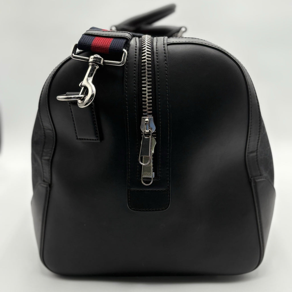 Gucci Carry On Large Duffle Bag ' Gg Supreme - Black ' | GREAT CONDITION!