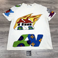 Size Small - Louis Vuitton Cartoon Short Sleeve T-Shirt ' White ' | EXCELLENT!