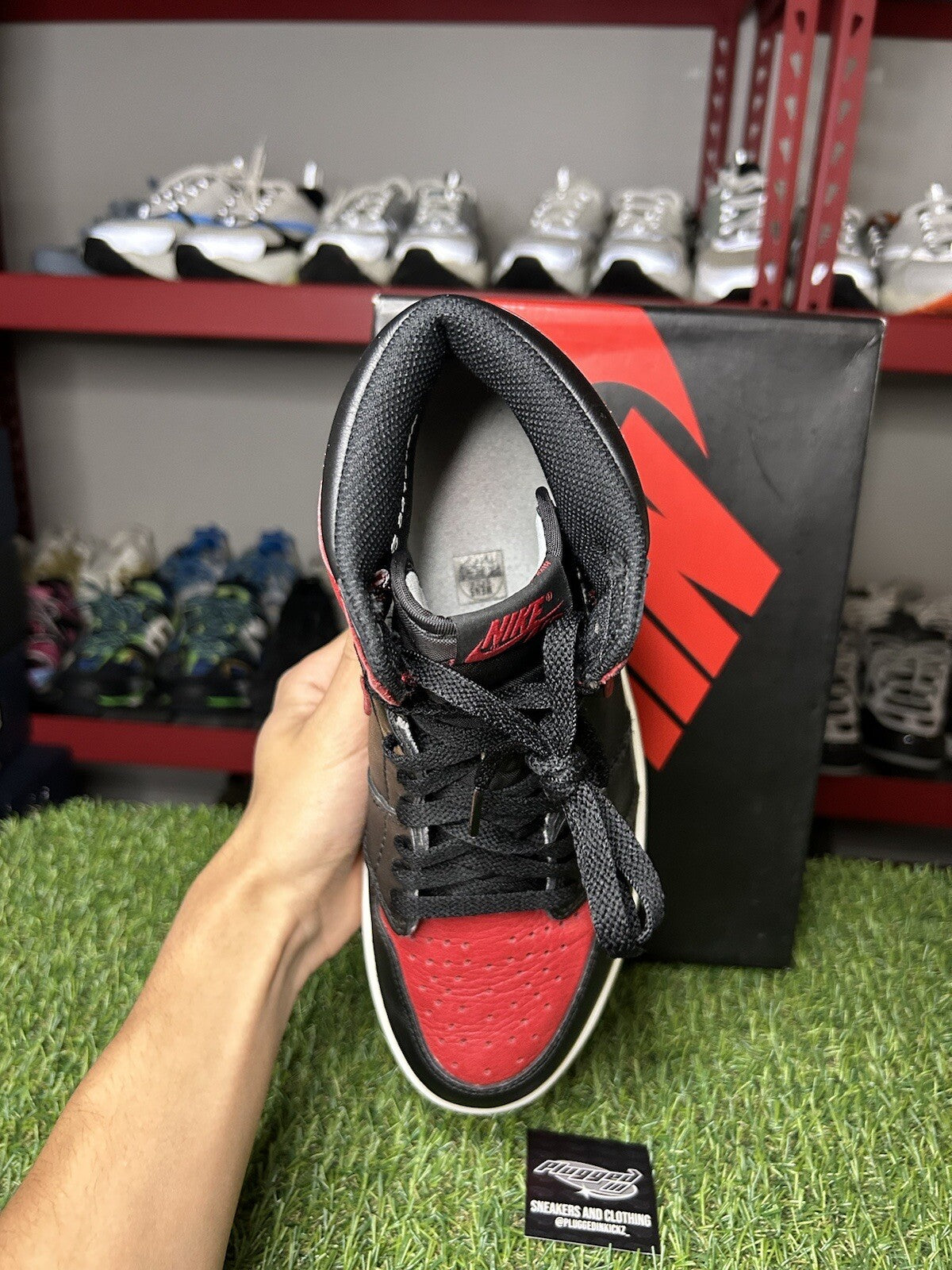 Size 9.5 - Nike Air Jordan 1 Retro High OG 'Banned' 2016