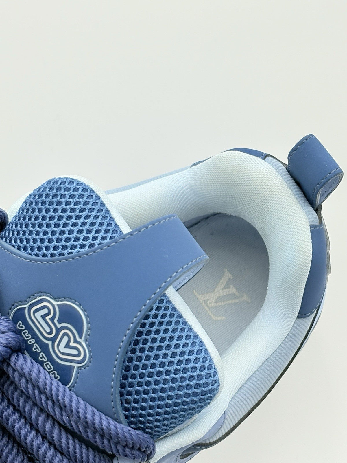 Size 9 LV (10-10.5 US) Louis Vuitton Skate ' Blue Light Blue ' | SUPER CLEAN!