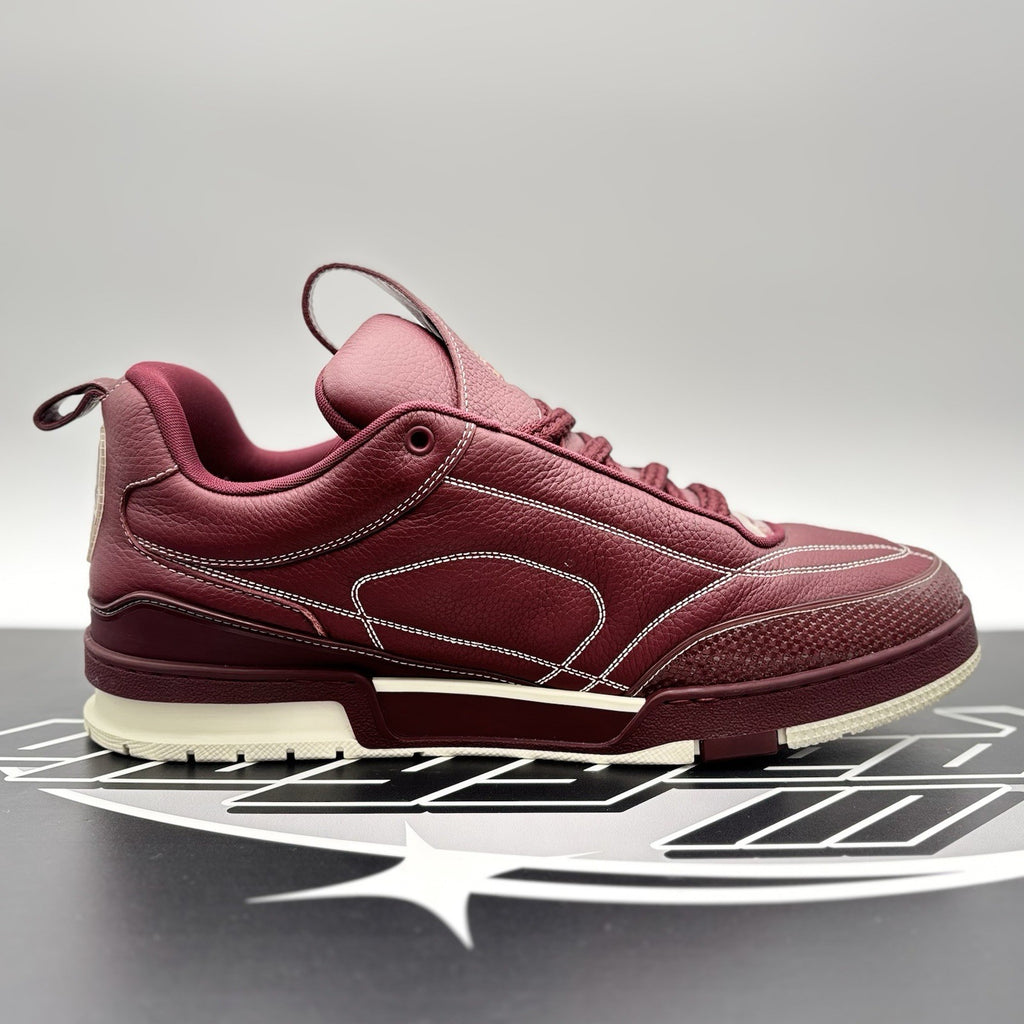 Size 13 LV (14-14.5 US) Louis Vuitton Skate ' Bordeaux Red ' | GREAT CONDITION!
