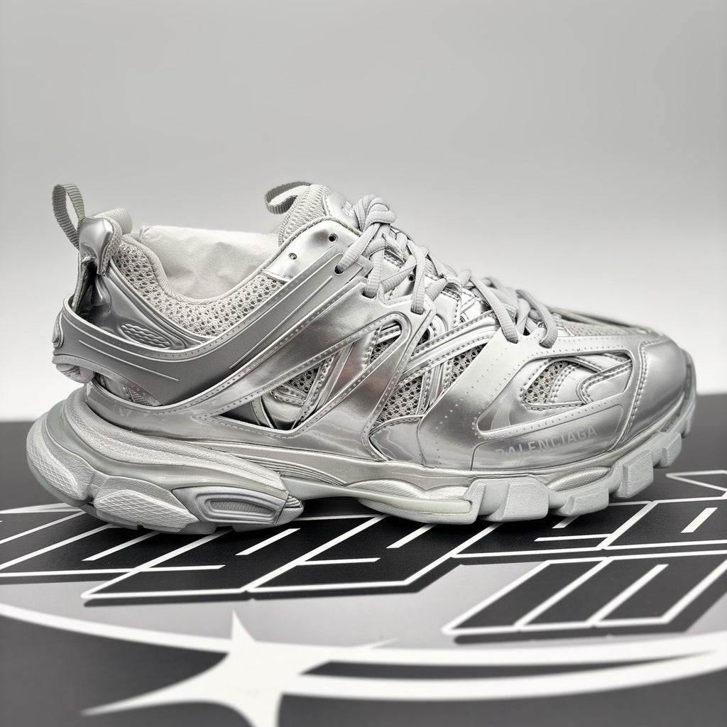 Size 44 EU (11 US) - Balenciaga Track ' Triple Silver ' | BRAND NEW!
