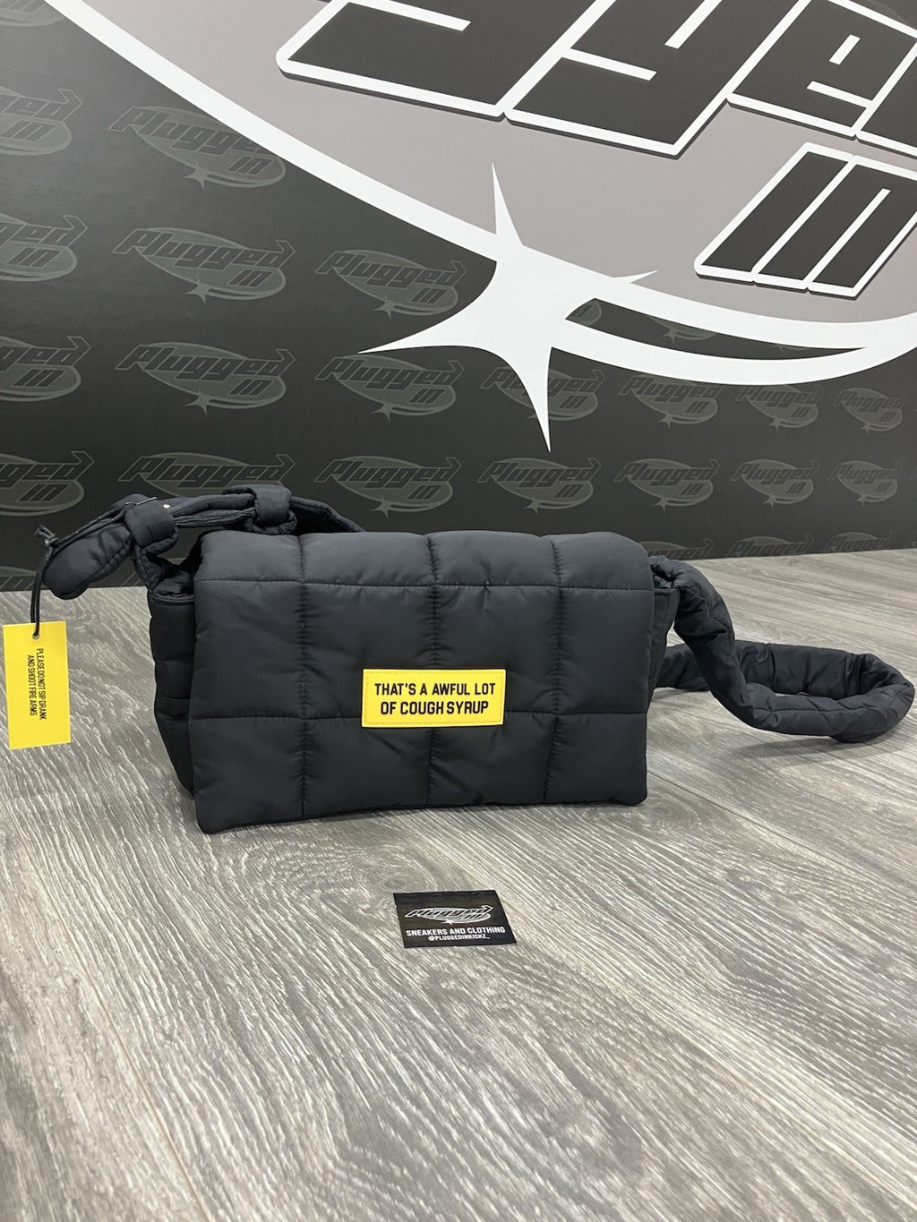 Thats A Awful Lot Of Cough Syrup | Puffer Bag | BRAND NEW | RETAIL : $255