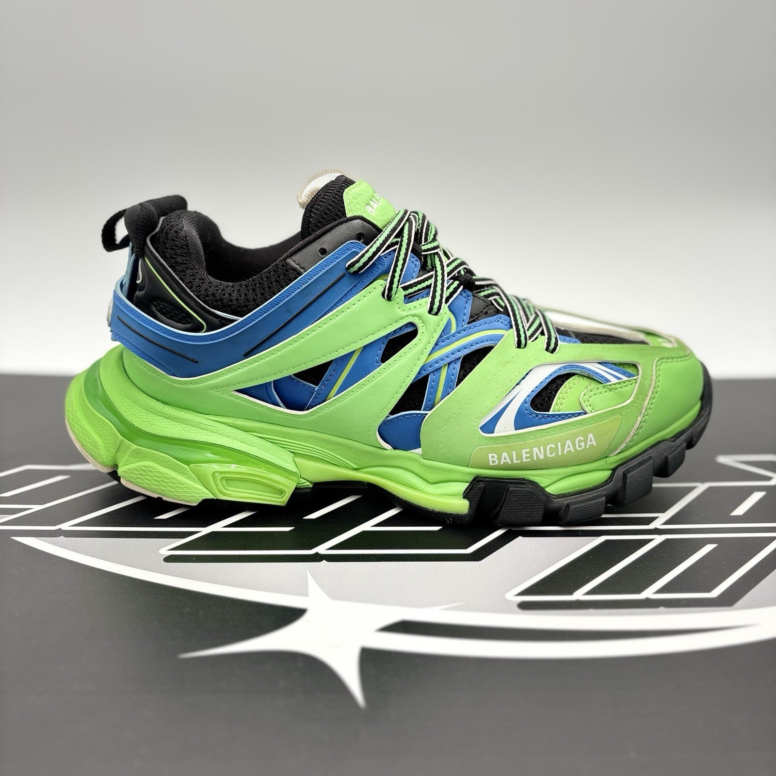 Size 41 - Balenciaga Track Sneaker ' Blue Green ' | SUPER CLEAN!