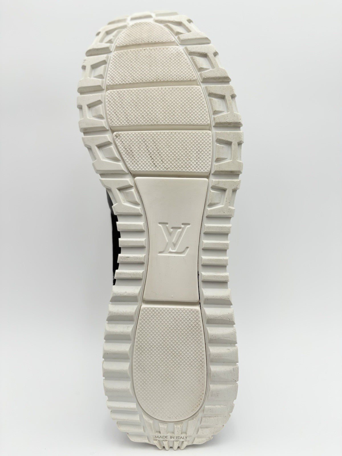 Size 9.5 LV (10.5-11 US) Louis Vuitton Run Away ' Black White ' | GOOD CONDITION