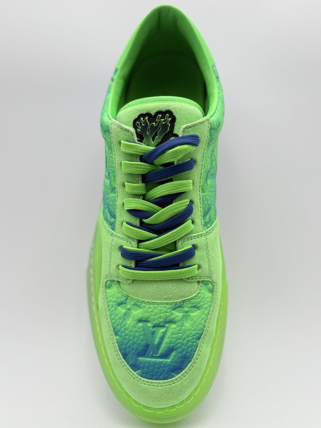 Size 9 LV (10-10.5 US) Louis Vuitton Ollie Richelieu ' Green ' | BRAND NEW!