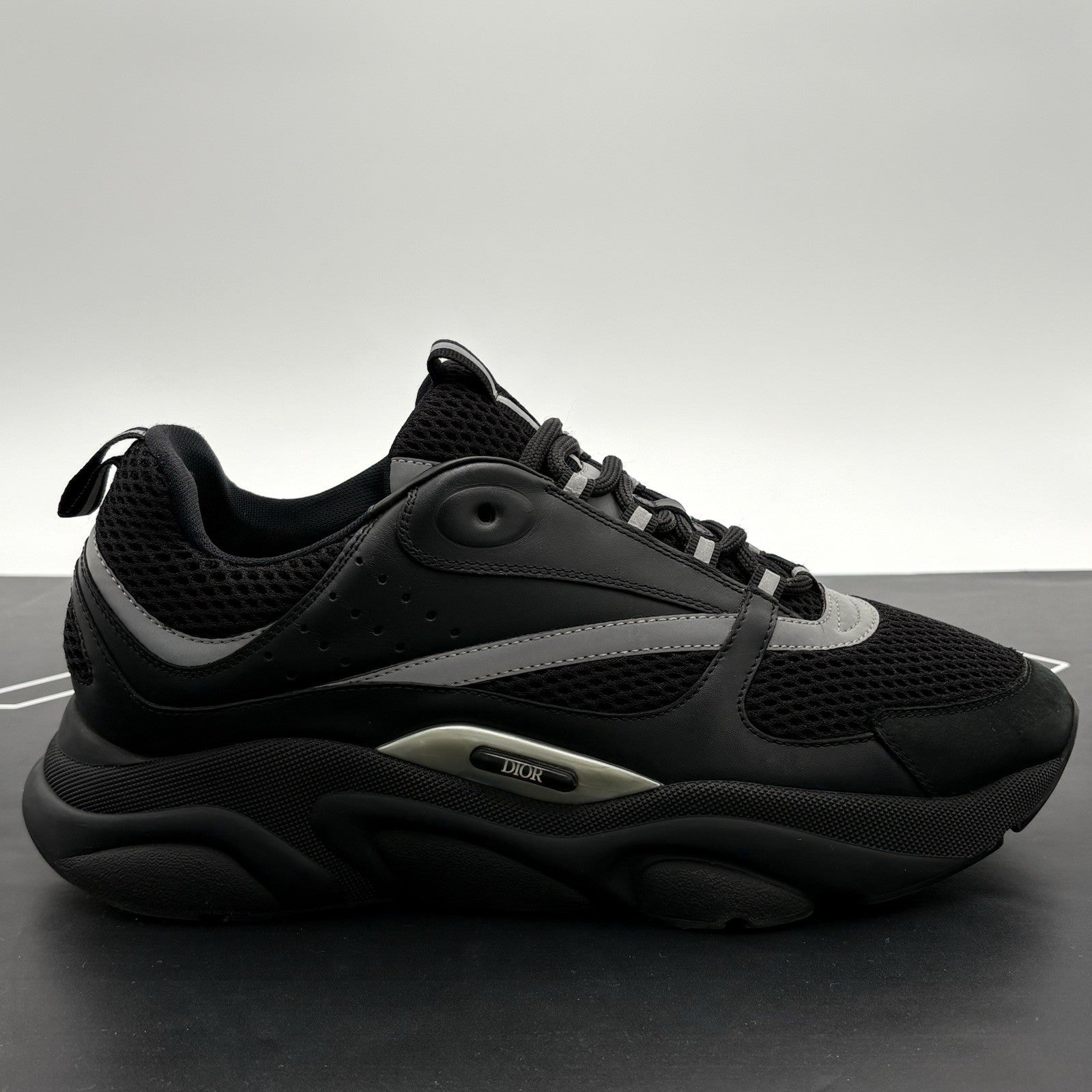 Size 45 (12 US) - Dior B22 Sneaker ' Black ' | SUPER CLEAN!